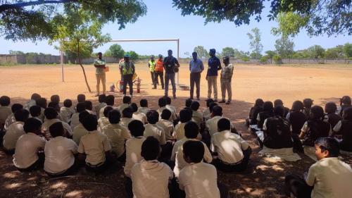 Safety Mock Drill for Students